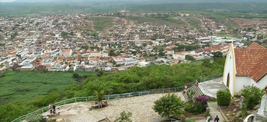 Cidade de Pesqueira - PE - Vista do Cruzeiro