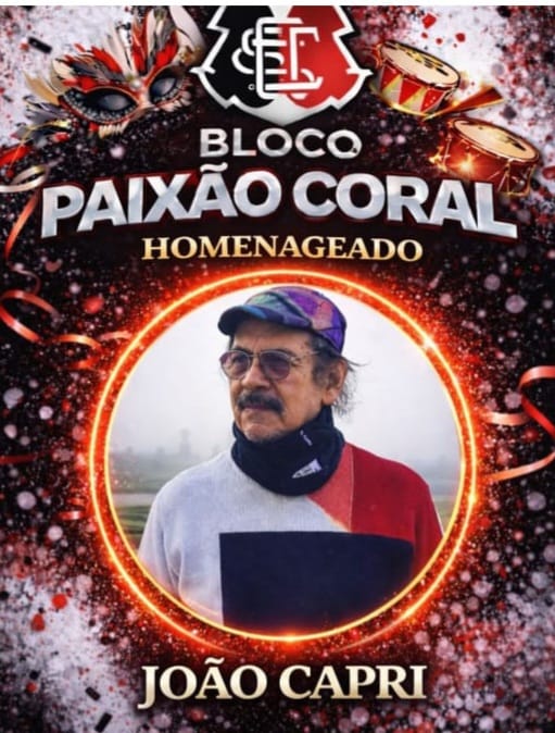 João Capri - Grande homenageado do Paixão Coral
